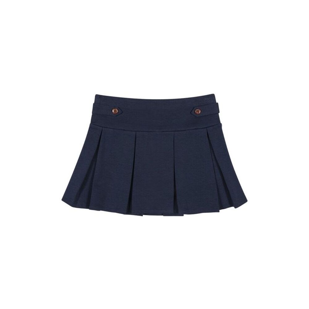 Hope & Henry Girls Ponte Pleated Skort